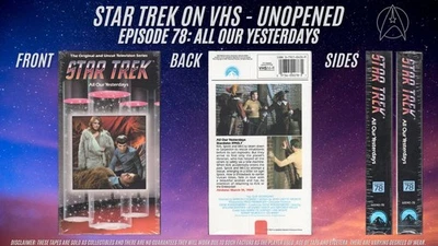 Видеокассеты Star Trek (нераспечатанные) 78 All Our Yesterdays - Изображение 1 из 4
