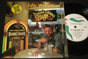 JOHN WILLIAMSON - THE BOOMERANG CAFE - GUM LEAF P/S 45  Aussie folk - Picture 1 of 1