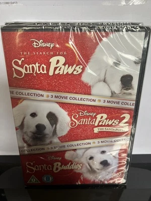 Santa Paws Triple DVD The Search for Santa Paws / Santa Paws 2 / Legend Region 2 - Image 1 of 2