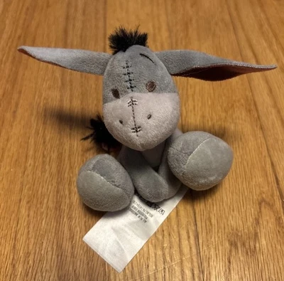 Disney Tiny Mini Winnie The Pooh Eeyore Donkey 4" Plush Stuffed Animal Toy - Image 1 of 4