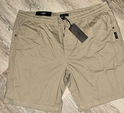 Men’s Silver Brand Khaki Shorts XXL MSRP $68 - Image 1 of 3