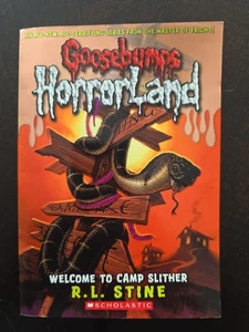 Goosebumps Horrorland: #9 Welcome to Camp Slither by R.L. Stine 1st Edition 2009 - Bild 1 von 3