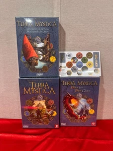 Terra Mystica + Fire & Ice + Merchants of the Seas + Mini Expansion - Picture 1 of 5