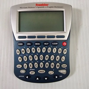 Franklin DBE-1470U Spanish-English Merriam Webster Dictionary Tested / Working - Picture 1 of 8