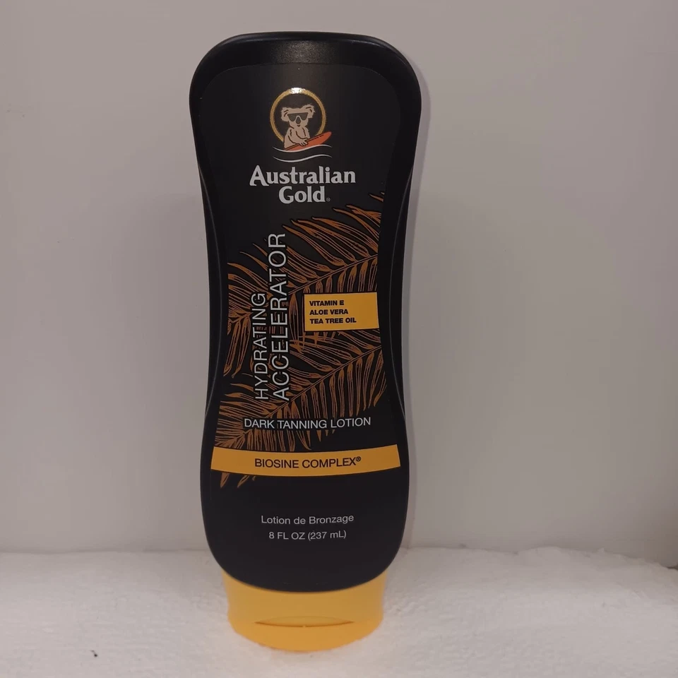 Australian Gold HYDRATING ACCELERATOR Tanning Lotion - 8 fl oz- FREE SHIPPING - Image 1 of 1