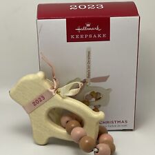 Hallmark 2023 - Baby Girl's First Christmas Keepsake Ornament NEW