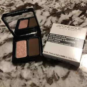 JAPONESQUE ~ VELVET TOUCH EYE SHADOW ~ DUO SHADE # 02 ~ 0.05 OZ BOXED - Picture 1 of 2