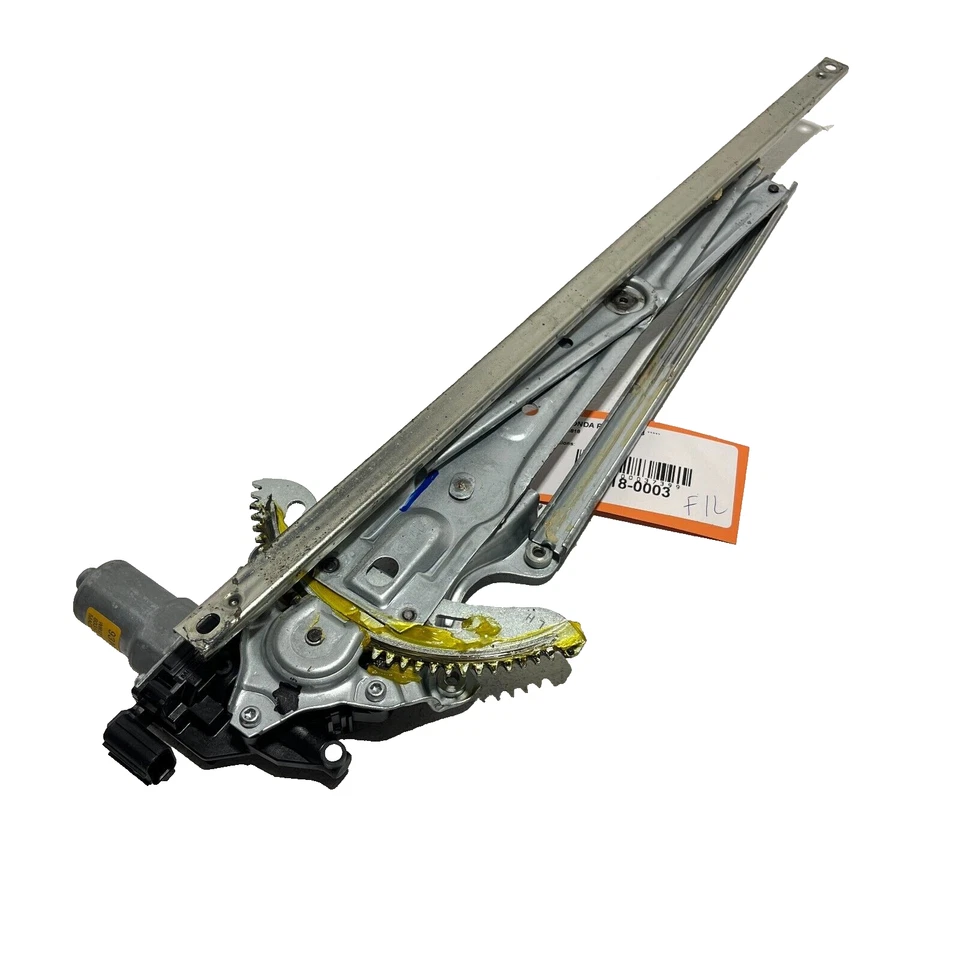 Honda Pilot 2016-2021 regulador de ventana de puerta del conductor delantero izquierdo con motor OEM Foto 1 de 4