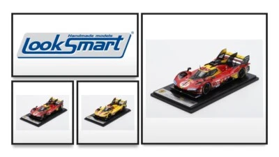 LOOKSMART 1/43 Resincast - Ferrari 499P 24h Le Mans 2024 #50 #51 #83 - Immagine 1 di 4