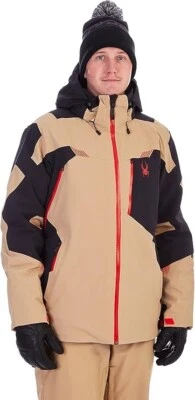 Chaqueta de esquí snowboard aislada Spyder Leader para hombre, talla XL, NUEVA CON ETIQUETAS Foto 1 de 4