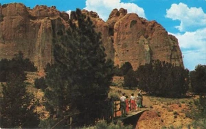 Postcard Inscription Rock El Morro National Monument New Mexico NM - Picture 1 of 2