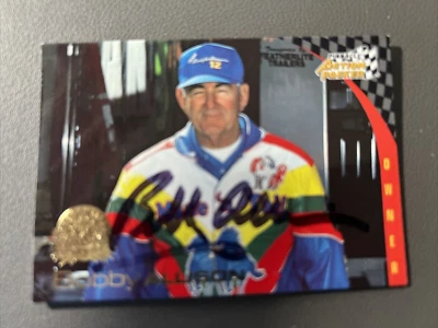 1996 Pinnacle Action Packed Bobby Allison #77 Autographed - Image 1 of 3