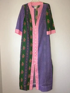 Marshall Rousso Vintage Dressing Gown Lounger Las Vegas Mixed Media Med - Picture 1 of 12