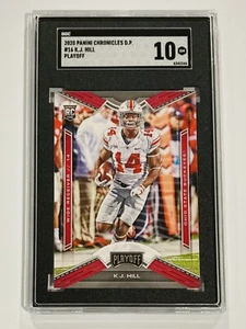 2020 Panini Chronicles Draft Picks #16 K.J. Hill RC Playoff SGC 10 Gem Mint - Picture 1 of 2