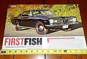 1969 PLYMOUTH BARRACUDA FORMULA S 383 ORIGINAL 2019 ARTIKEL - Bild 1 von 3