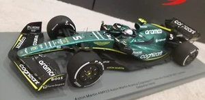 F1 Aston Martin AMR22 2022 Abu Dhabi Gp. Sebastian Vettel 1:18 Spark - Picture 1 of 22