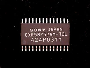 CXK58257AM-70L - Sony High Speed 32K X 8 Bit CMOS SRAM (SO-28) - Picture 1 of 1