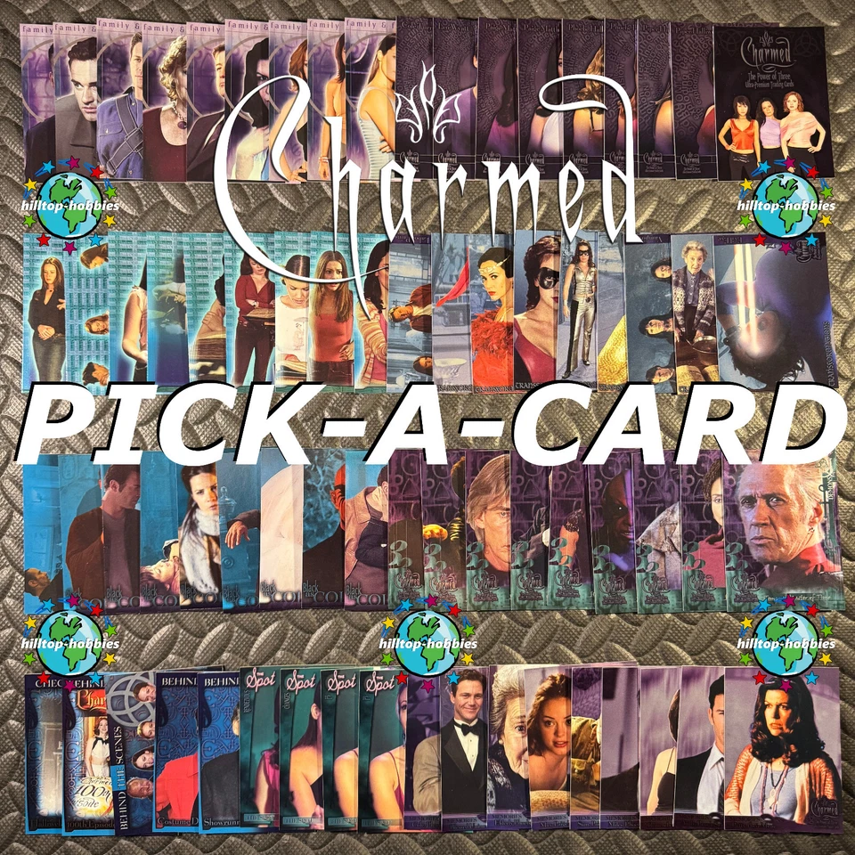 2003 INKWORKS CHARMED POWER OF THREE PICK-A-CARD 1-72 TRADING CARDS OR WRAPPER! - Image 1 of 1