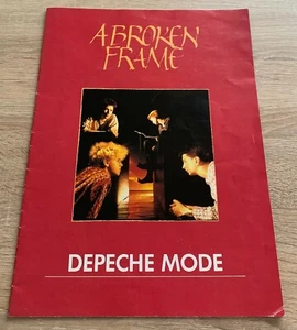 Depeche Mode A Broken Frame Tourbuch Originalprogramm 1982 Konzertshow selten - Bild 1 von 9