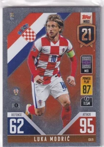 Topps Match Attax Road to Nations League 2022 Nº CD 21 Luka Modric - Imagen 1 de 2
