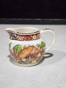 Vintage W. R. Midwinter England Cottage Miniature Creamer Burslem Transferware - Picture 1 of 4