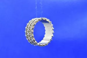NEW S/M Encrusted Ring Costume Jewellery Christmas Stocking Filler Mothers Day - Picture 1 of 3