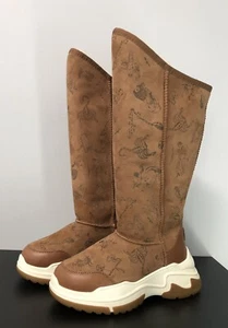 Stivali da ginnastica alti Australia Luxe Collective X Cosy Constellation in pelle di pecora *US 7 - Foto 1 di 21