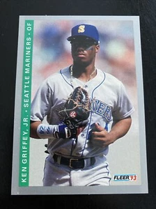 1993 FLEER KEN GRIFFEY JR. BASEBALL CARD # 307 - Bild 1 von 3