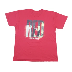 Authentic Taylor Swift 2012 Red Album Promo Merch Official Licensed T-Shirt L/XL - Picture 1 of 9