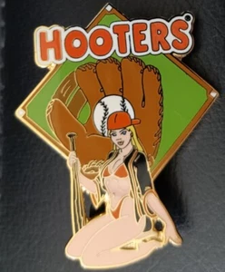 Bate de béisbol Hooters niña hecho de metal y cerámica en paquete original NUEVO - Imagen 1 de 4