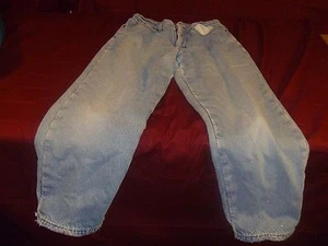 VINTAGE L.L. BEAN DOUBLE L RELAXED FIT LIGHT BLUE WASH JEAN COLD WEATHER PANTS - Picture 1 of 11