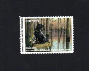 ARKANSAS AR28A NON RESIDENT WATERFOWL DUCK STAMP 2008 VF-XF MNH - Picture 1 of 1