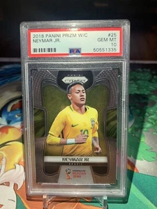 Copa Mundial Panini Prizm 2018 Neymar Jr. #25 Brasil PSA 10 - cantidad - Imagen 1 de 4