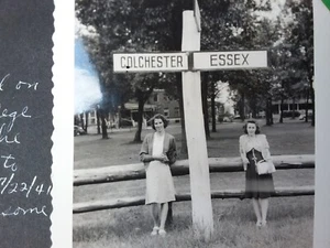 Lote de álbumes de fotos vintage de 1940 Eph + álbum de recortes de champán historia familiar americana - Imagen 1 de 12