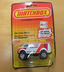Vintage 1983 Matchbox MB44 4x4 Chevy Van NIOP - Picture 1 of 1