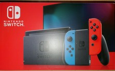 Nintendo Switch 32GB Console System w/ Neon Blue & Red Joy-Con |USED, OPEN BOX