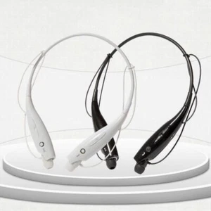 Wireless Earphones Headset Handsfree Headphones Neckband for iPhone Samsung NEW - Picture 1 of 17