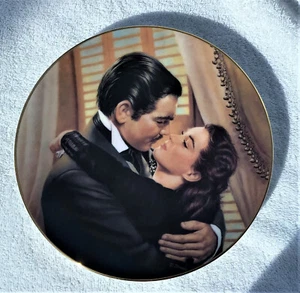 WS George~ Gone With The Wind MARRY ME, SCARLETT Plate 1991 8.5" Plate COA/Box - Picture 1 of 3