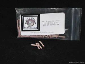 Mangas Hellerman 1,2 mm diámetro ROSA H12X20, Bolsa de 100 - Imagen 1 de 1