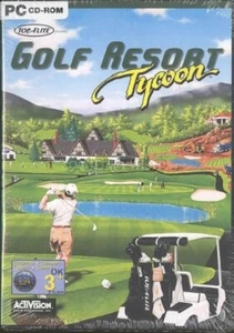 GOLF RESORT TYCOON PC CD GAME NEW SEALED REGION FREE + FREE UK POST  - Picture 1 of 1