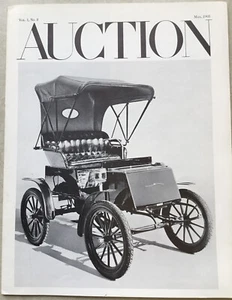 Auction Magazine May 1968 Evolution In Style Of American Cars - Picture 1 of 3