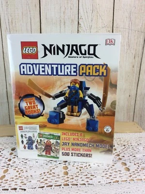 NEW Lego Ninjago Masters of Spinjitzu Adventure Pack Jay Nanomech book set - Image 1 of 2