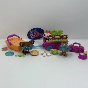 PICNIC TIME PETS #219 220 221 - Autentico negozio di animali più piccoli - Hasbro LPS - Foto 1 di 8