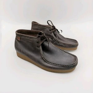 Clarks Collection Wallabee Chukka Boots Herren 9,5 Leder Schnürung Kreppsohle - Bild 1 von 14