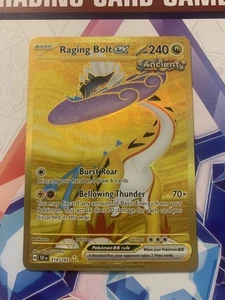 [NM] Raging Bolt ex 218/162 SV05: Temporal Forces Hyper Rare - Picture 1 of 2