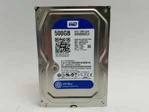 Lot of 10 Western Digital WD Blue WD5000AZLX 500 GB 3.5" SATA III Hard Drive - Picture 1 of 3
