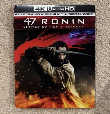47 Ronin STEELBOOK [4K UHD Ultra HD + Blu-ray] - No Digital - Image 1 of 4