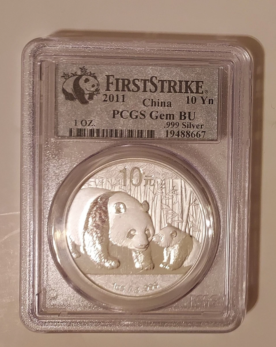 2011 Chinese Panda PCGS Silver Bullion Coins for sale | eBay