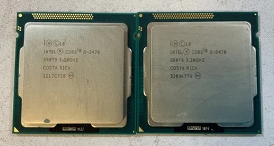 (Lote de 2) Procesador CPU Intel Core i5-3470 3ª generación 4 núcleos 3,2 GHz NS-P3B Foto 1 de 2