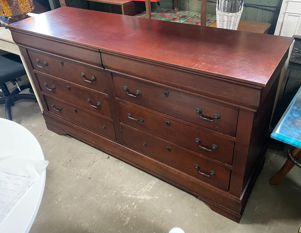 Large Wooden Dresser - Image 1 of 4